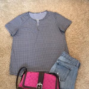 Black & White Blouse by Michael Kors